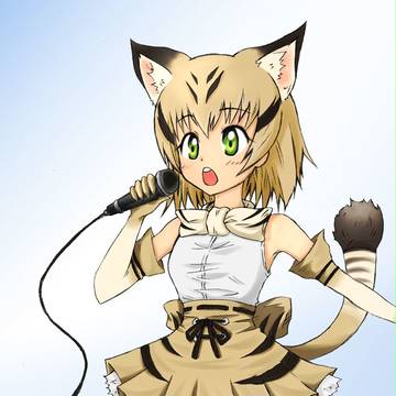 「ぼくのフレンド」を歌うスナネコはん。