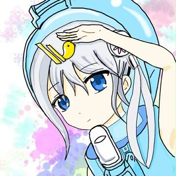 私の水瓶拟人化——青いちゃん