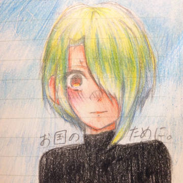 お国のために行ってきます__｡