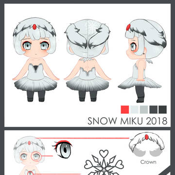 雪ミク2018 Snow Crane