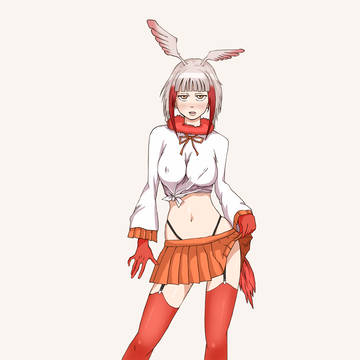 セクシーアピールするトキ