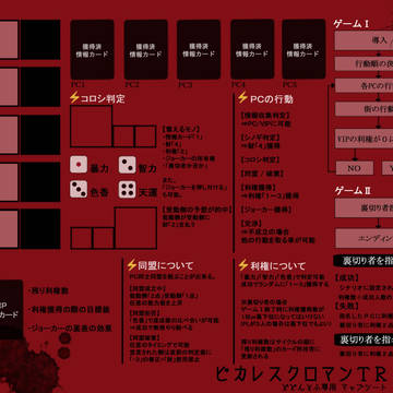 ピカレスクロマン　マップシート