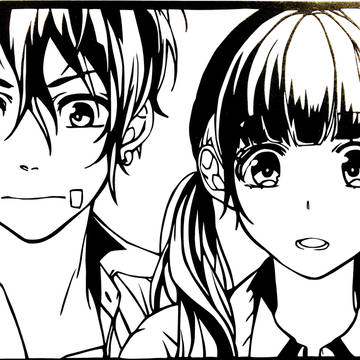 HoneyWorks 【切り絵】