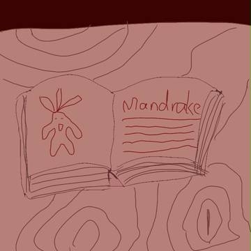 資料イラスト1(マンドレイク)