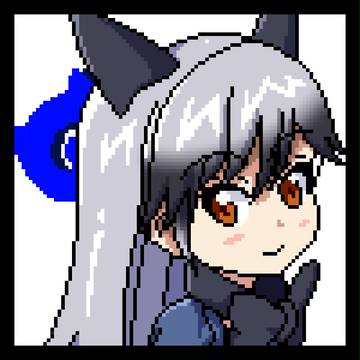 ギンギツネ【ドット絵】