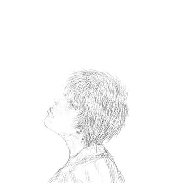 ふりむく