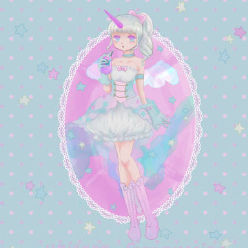 ユニコーンフラペチーノちゃん