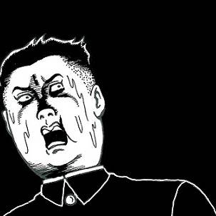 何かに怯える金正恩