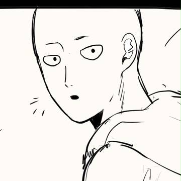 一撃男　らくがき