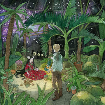 夜の植物園