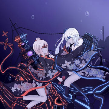 战舰少女R--深海化宁海&平海