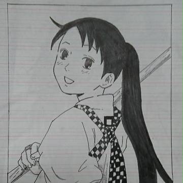 落書きの時音です