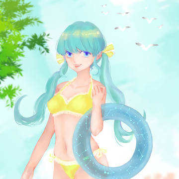 泳装小姐姐