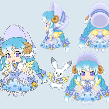Snow Miku 2018: Angelic Bo-Peep