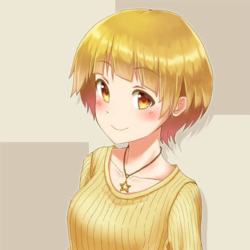 ニットセーターのり子