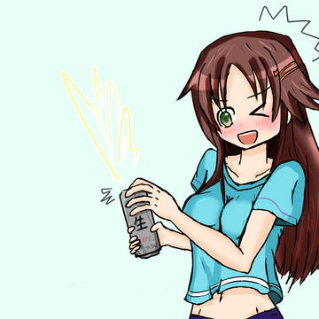 ガバンはあんま揺らないで…中に入れたビールも揺れちゃう…