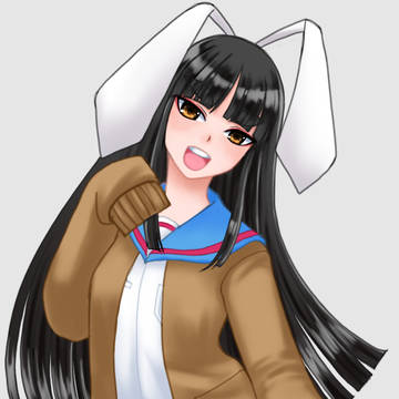 【描いてみた】月城輝夜ちゃん[設定:富士美さん]