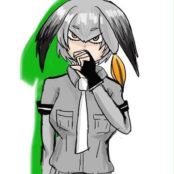 ハシビロコウさん