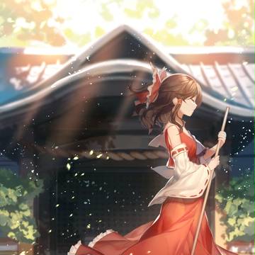 博麗神社の巫女さん