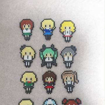 【アイロンビーズ】ぱんっあ☆ふぉー!11 ガルパンアイロンビーズ