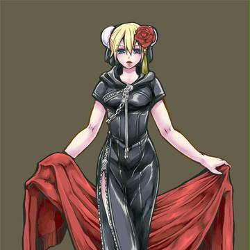 チャイナドレス風機関コート