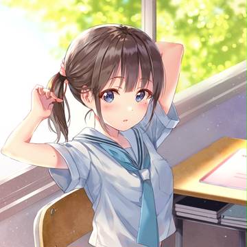 ほくろがある女の子