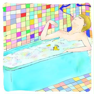 カラフルなお風呂