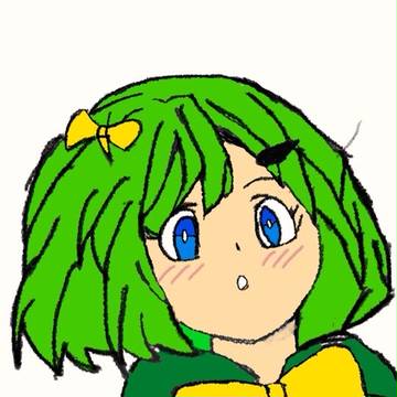 友達の似顔絵