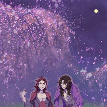 夜桜