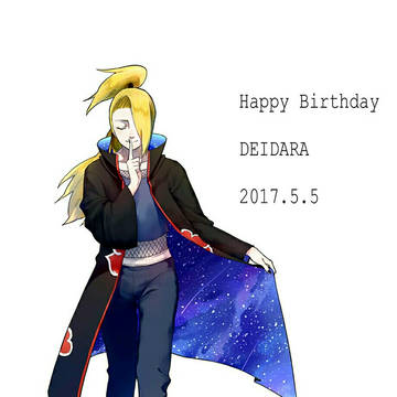 Deidara birthday