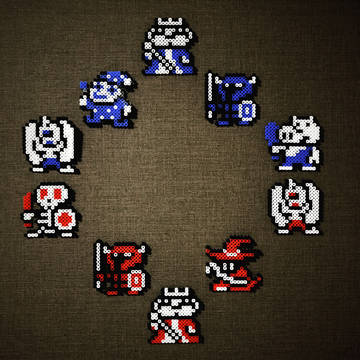 アイロンビーズでキャッスルクエスト