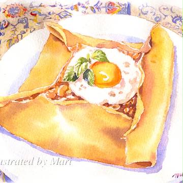 カレーガレット