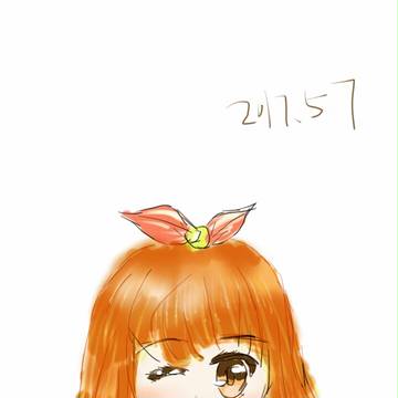 可爱的女孩
