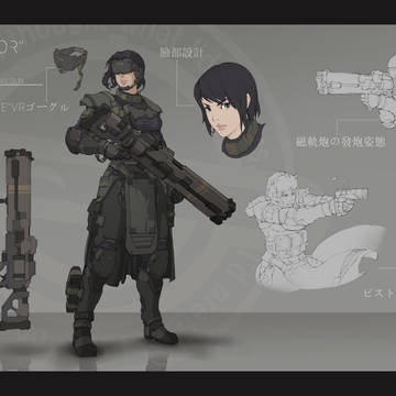 少佐 草薙素子（重装.VER）