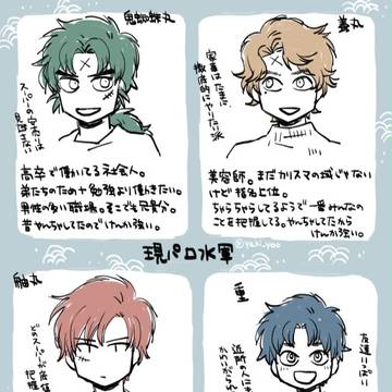 現パロ水軍