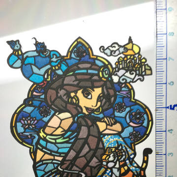 ジャスミン 【切り絵】