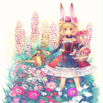はなばたけうさぎ