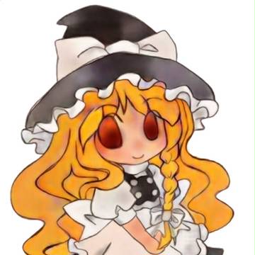 魔理沙色付け