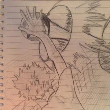 ハイキュー!!  模写その1(´･･`)