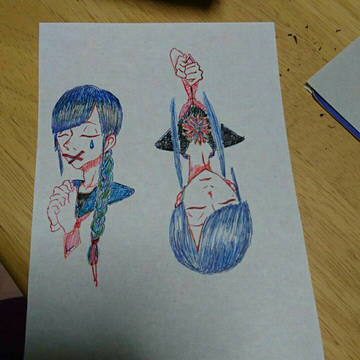 ボールペン画