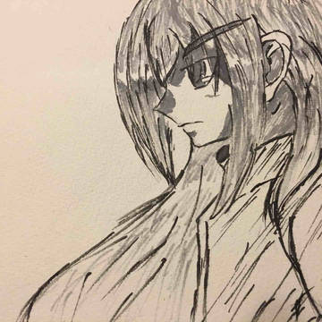 寝る前落描き