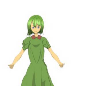 手を広げる女の子