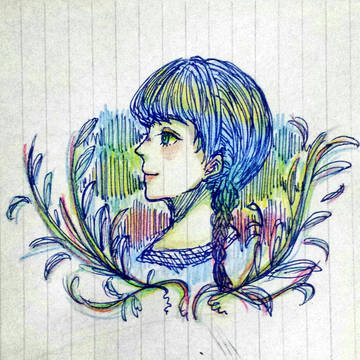 女の子。