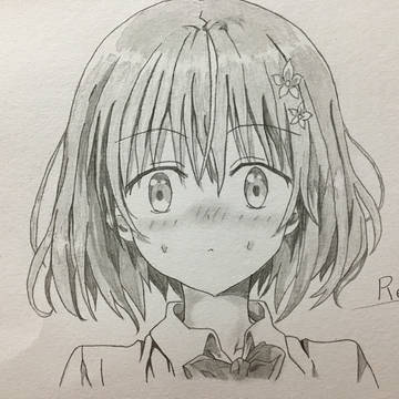 ToLOVEるモモ描いてみた