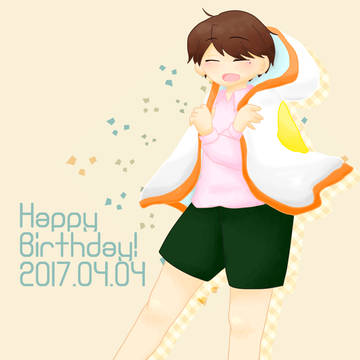 【Dぽす】めだまやきブランケット【FA】