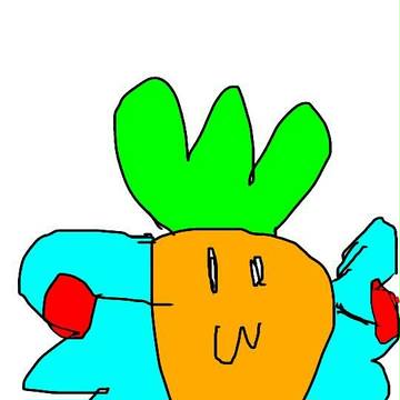 俺氏的にんじんとプリンをibisPaint Xで書いた結果