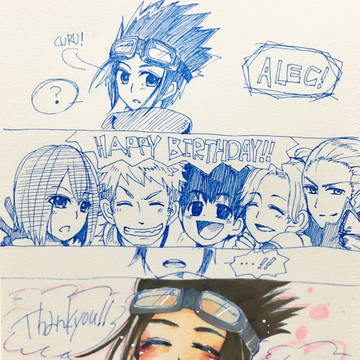 アレクおめでとう！！！！