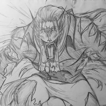 怒っているモーツァルト
