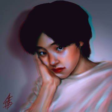 Short hair girl