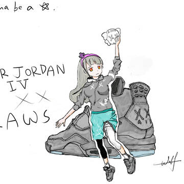 Air Jordan 4 X Kaws